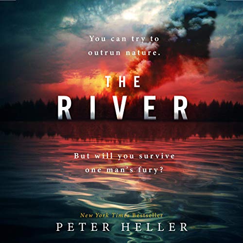 The River Audiolibro Por Peter Heller arte de portada