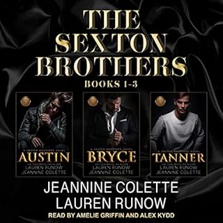 Sexton Brothers Boxed Set, Books 1-3 Audiolibro Por Lauren Runow, Jeannine Colette arte de portada