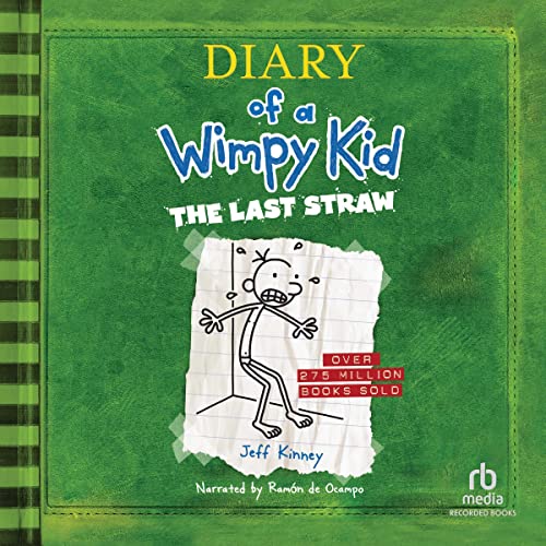 The Diary of a Wimpy Kid Audiolibro Por Jeff Kinney arte de portada