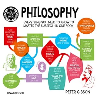 Degree in a Book: Philosophy Audiobook By Peter Gibson cover art