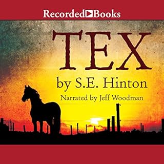 Tex Audiolibro Por S. E. Hinton arte de portada