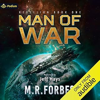 Man of War Audiolibro Por M. R. Forbes arte de portada