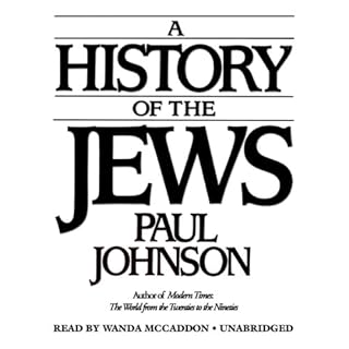 A History of the Jews Audiolibro Por Paul Johnson arte de portada