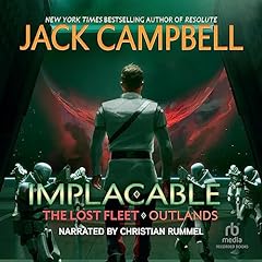 Implacable Audiolibro Por Jack Campbell arte de portada