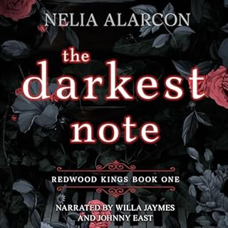 The Darkest Note Audiolibro Por Nelia Alarcon arte de portada