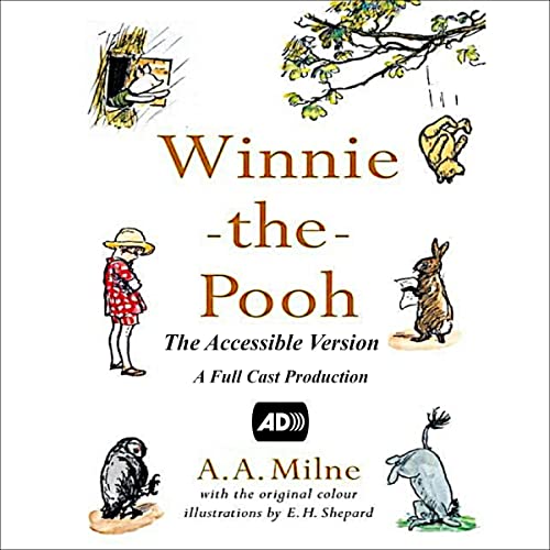 Winnie the Pooh Audiolibro Por A. A. Milne arte de portada