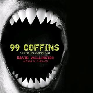 99 Coffins Audiolibro Por David Wellington arte de portada