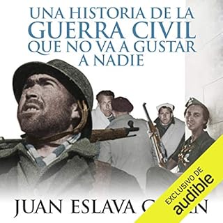 Diseño de la portada del título Una historia de la Guerra Civil que no va a gustar a nadie