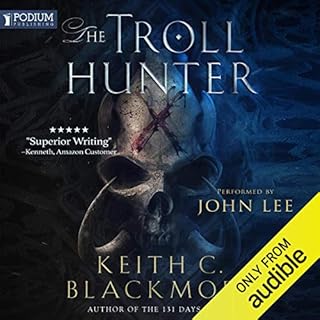 The Troll Hunter Audiolibro Por Keith C. Blackmore arte de portada