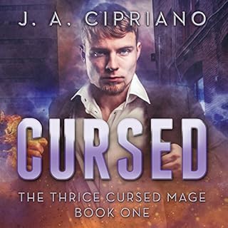 Cursed Audiolibro Por J. A. Cipriano arte de portada