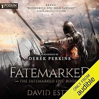 Fatemarked Audiolibro Por David Estes arte de portada