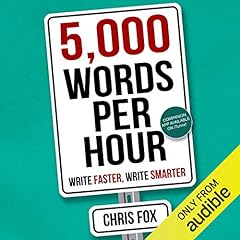 5,000 Words Per Hour Audiolibro Por Chris Fox arte de portada