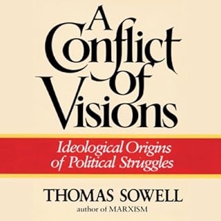 A Conflict of Visions Audiolibro Por Thomas Sowell arte de portada