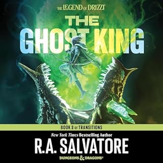 The Ghost King Audiolibro Por R. A. Salvatore arte de portada