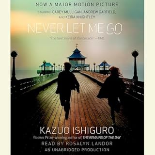 Never Let Me Go Audiolibro Por Kazuo Ishiguro arte de portada