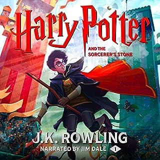 Harry Potter and the Sorcerer's Stone, Book 1 Audiolibro Por J.K. Rowling arte de portada