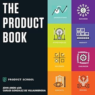 The Product Book Audiolibro Por Product School, Carlos Gonz&aacute;lez de Villaumbrosia, Josh Anon arte de portada