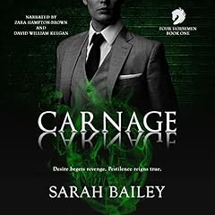 Carnage Audiolibro Por Sarah Bailey arte de portada