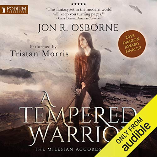 A Tempered Warrior Audiolibro Por Jon R. Osborne arte de portada