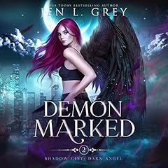 Demon Marked Audiolibro Por Jen L. Grey arte de portada