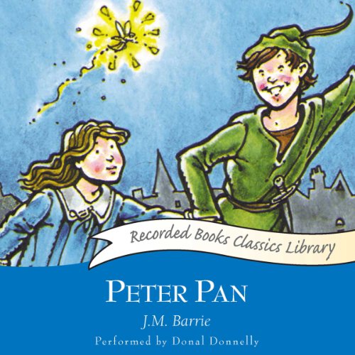 Peter Pan Audiolibro Por J. M. Barrie arte de portada