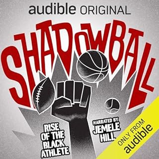 Diseño de la portada del título Shadowball: Rise of the Black Athlete