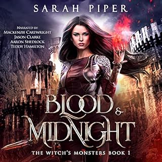 Blood and Midnight Audiolibro Por Sarah Piper arte de portada
