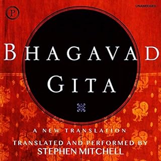 Bhagavad Gita Audiolibro Por Stephen Mitchell arte de portada