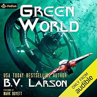 Green World Audiolibro Por B.V. Larson arte de portada