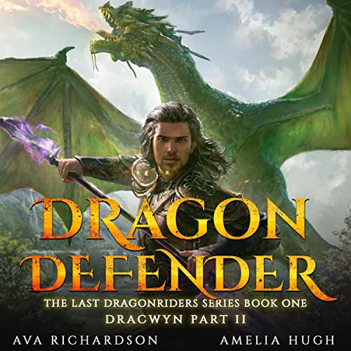 Dragon Defender Audiolibro Por Ava Richardson arte de portada