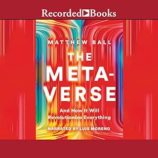 The Metaverse Audiolibro Por Matthew Ball arte de portada