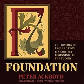 Foundation Audiolibro Por Peter Ackroyd arte de portada