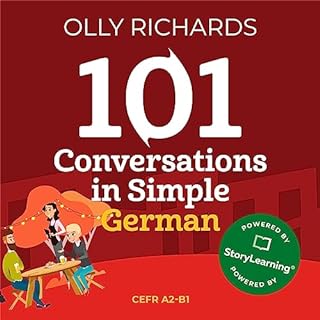 101 Conversations in Simple German Audiolibro Por Olly Richards arte de portada