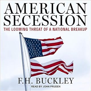 American Secession Audiolibro Por F. H. Buckley arte de portada