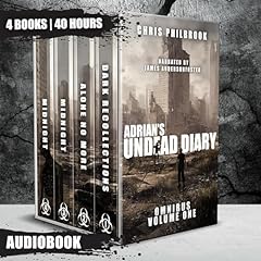 Adrian's Undead Diary Omnibus: Volume 1 Audiolibro Por Chris Philbrook arte de portada