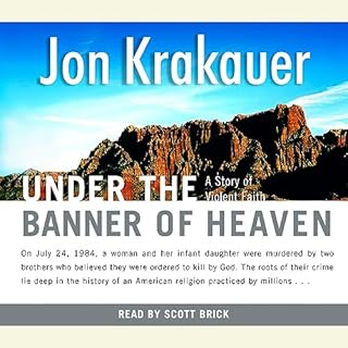 Under the Banner of Heaven Audiolibro Por Jon Krakauer arte de portada