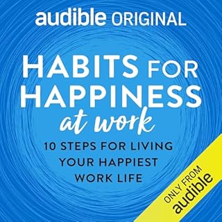 Habits for Happiness at Work Audiolibro Por Dr Tim Sharp arte de portada