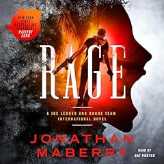 Rage: A Joe Ledger and Rogue Team International Novel Audiolibro Por Jonathan Maberry arte de portada