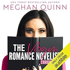 The Virgin Romance Novelist Chronicles Audiolibro Por Meghan Quinn arte de portada