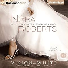 Vision in White Audiolibro Por Nora Roberts arte de portada