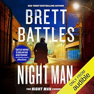 Night Man Audiolibro Por Brett Battles arte de portada