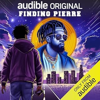 Diseño de la portada del título Finding Pierre: A Hip-Hop Odyssey