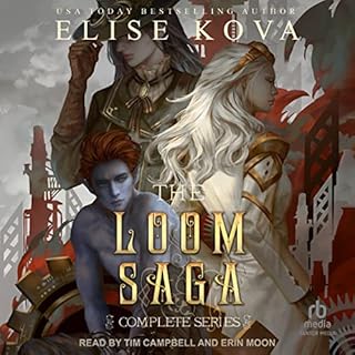 Loom Saga Audiolibro Por Elise Kova arte de portada