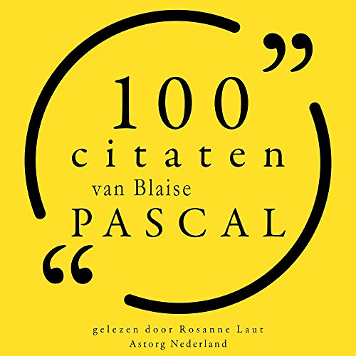 100 citaten van Blaise Pascal copertina