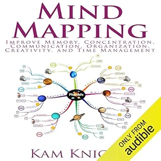 Mind Mapping Audiolibro Por Kam Knight arte de portada