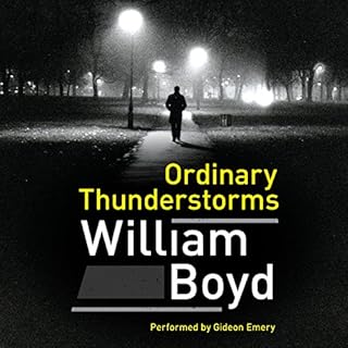 Ordinary Thunderstorms Audiolibro Por William Boyd arte de portada