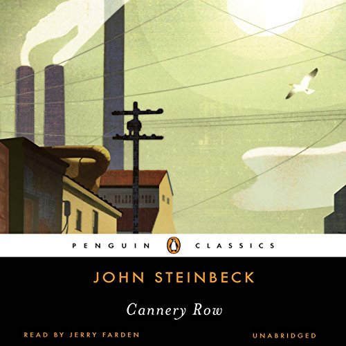 Cannery Row Audiolibro Por John Steinbeck arte de portada