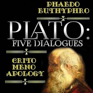Plato - Five Dialogues - Apology, Phaedo, Euthyphro, Crito, Meno Audiolibro Por Plato arte de portada