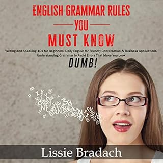 English Grammar Rules You Must Know Audiolibro Por Lissie Bradach arte de portada