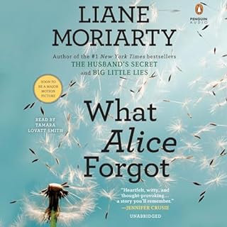 What Alice Forgot Audiobook By Liane Moriarty cover art